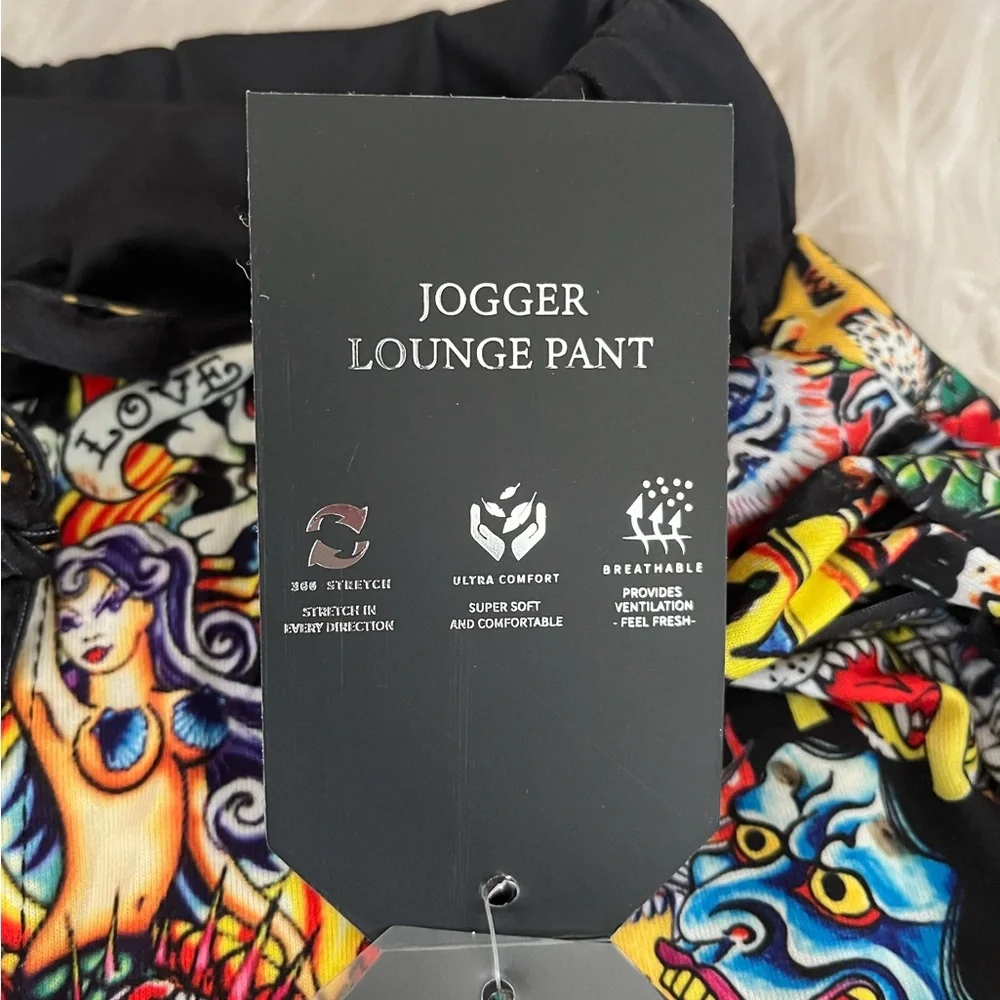 {Ed Hardy} Jogger Lounge Pant - Mens Large - NWT